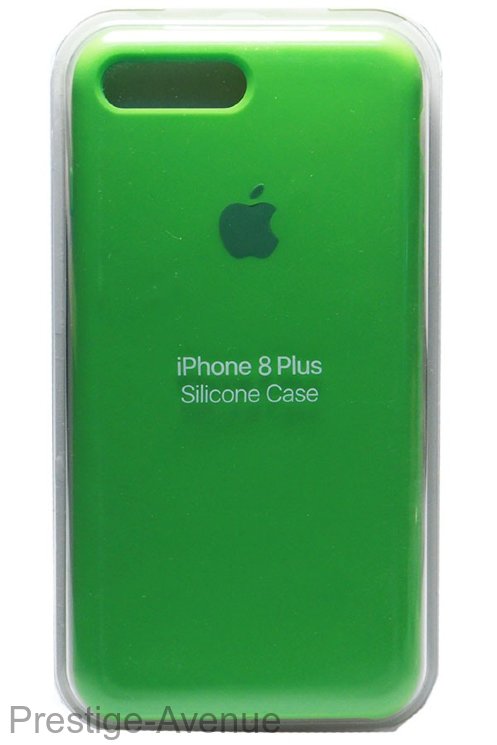 Силиконовый чехол для iPhone 7/8 Plus ярко-зеленый