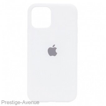 Силиконовый чехол для iPhone 12 Mini белый
