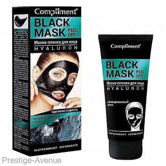 Compliment BLACK MASK Peel Off Маска-пленка для лица идеальная гладкость 80мл