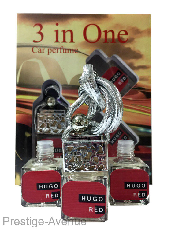 Автомобильный ароматизатор Hugo Red 3 в 1