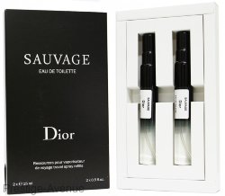 Подарочный набор 2х15мл Christian Dior Sauvage 2015 eau de toilette for man