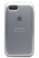 Силиконовый чехол для iPhone 7/8 серый