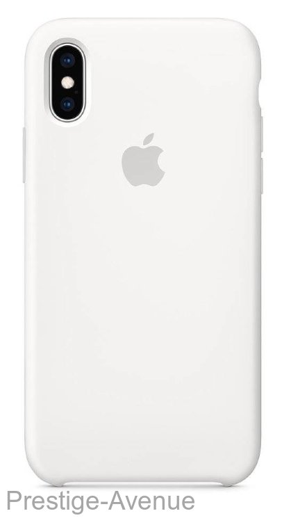 Силиконовый чехол для iPhone XR Белый (White) 1