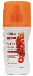 Молочко для загара Mediva SUN SPF 50, 150 мл