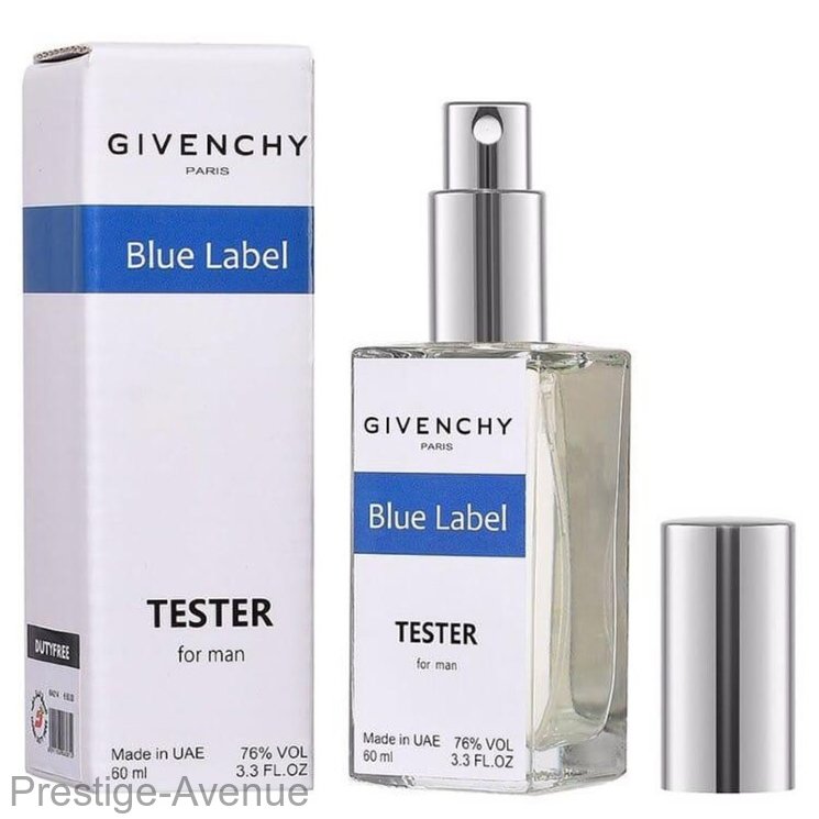 Тестер Givenchy Blue Label 60 ml  Made In UAE