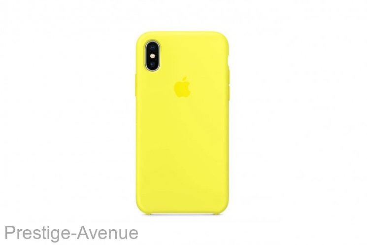 Силиконовый чехол для iPhone XR Жёлтый неон для iPhone XR