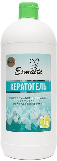 Кератогель Esmalte универсальное средство для удаления ороговевшей кожи 1000 мл