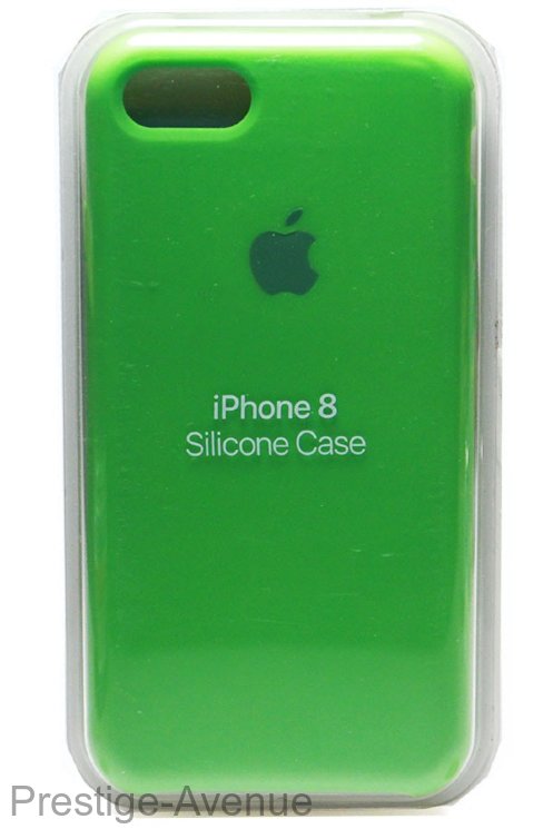 Силиконовый чехол для iPhone 7/8 ярко-зеленый