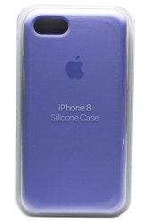 Силиконовый чехол для iPhone 7/8 ярко-синий