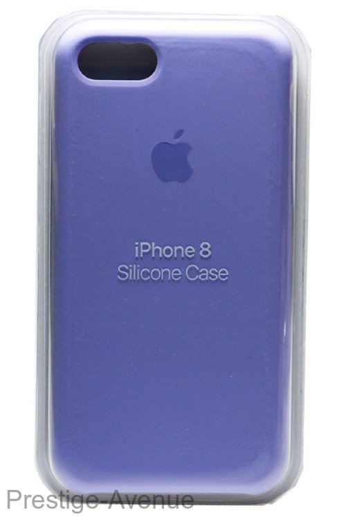 Силиконовый чехол для iPhone 7/8 ярко-синий