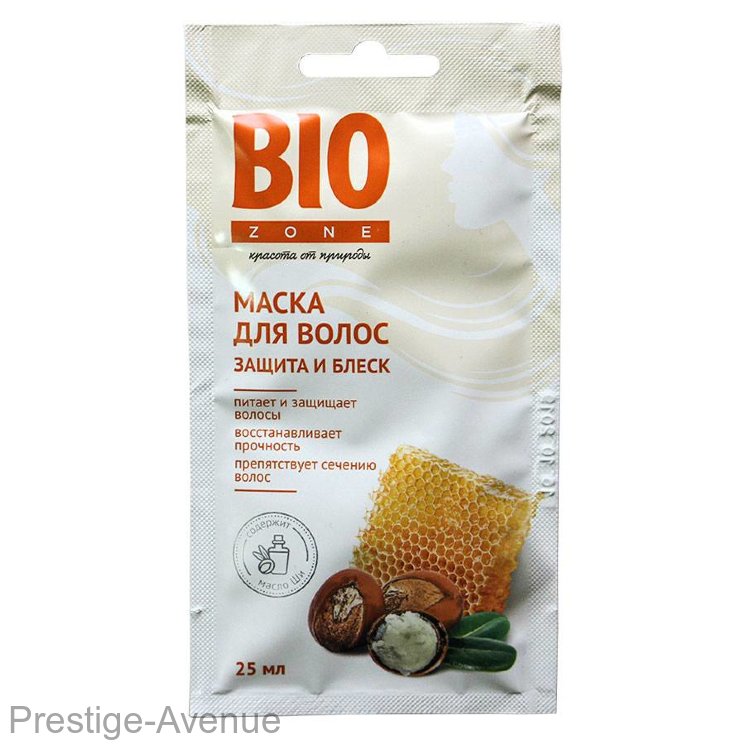 Маска для волос BioZone Защита и блеск 25ml