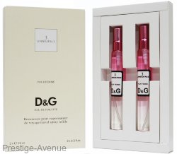 Подарочный набор 2х15мл Dolce & Gabbana 3 L'Imperatrice eau de toilette for women