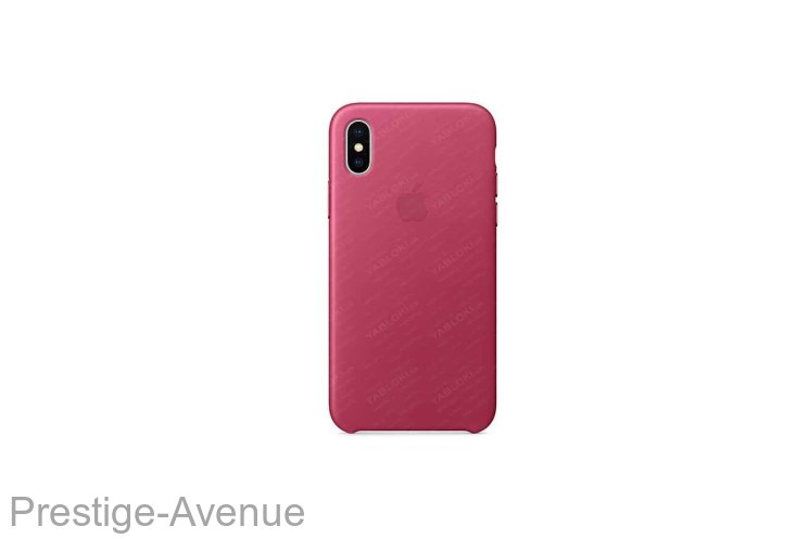 Силиконовый чехол для iPhone XR Розовая фуксия