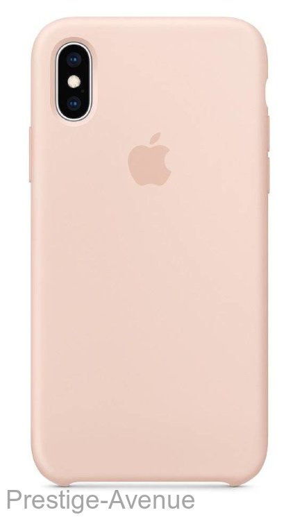 Силиконовый чехол для iPhone XR Розовый песок (Pink Sand) 1
