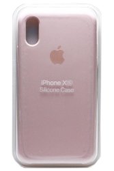 Силиконовый чехол для iPhone XR светло-сиреневый 1
