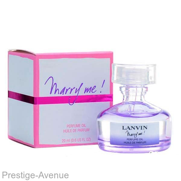 Парфюмированное масло Lanvin "Marry Me" Perfume Oil 20 ml  Made In UAE
