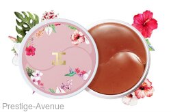 Гидрогелевые патчи с цветами гибискуса Jayjun Cosmetic Roselle Tea Eye Gel Patch 60 шт.