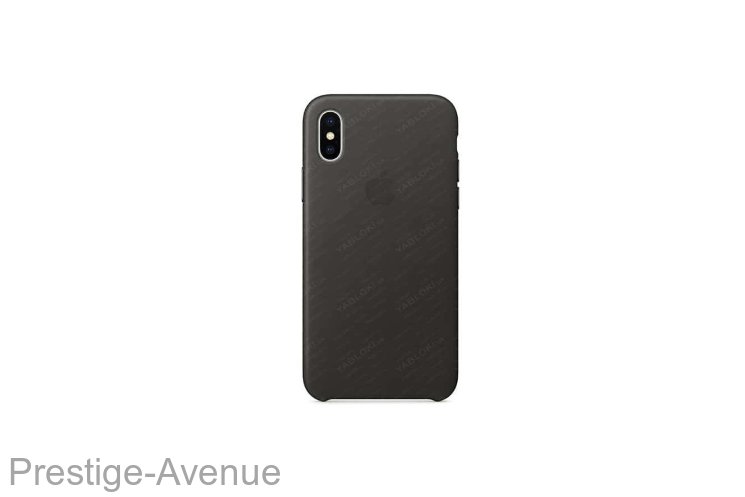 Силиконовый чехол для iPhone XR Угольно-серый