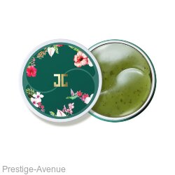 Гидрогелевые патчи с лепестками зелёного чая Jayjun Cosmetic Green Tea Eye Gel Patch 60 шт.