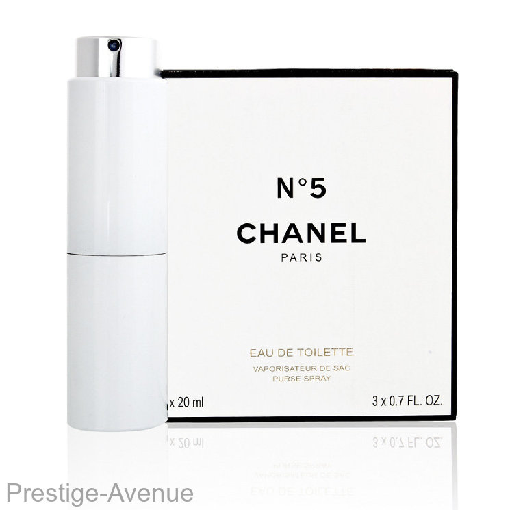 Chanel - Туалетная вода Chanel №5 3х20 ml (w)