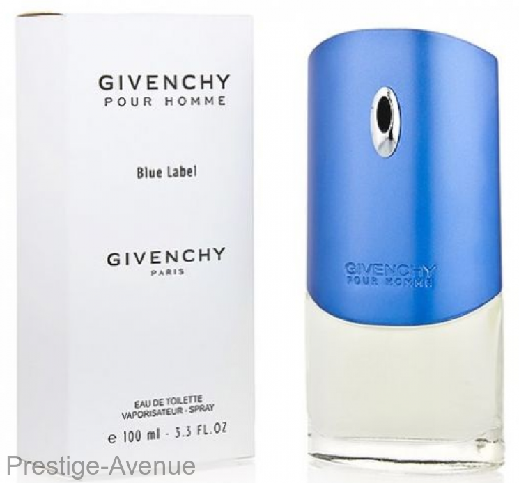 Тестер: Givenchy Pour Homme Blue Label 100 мл
