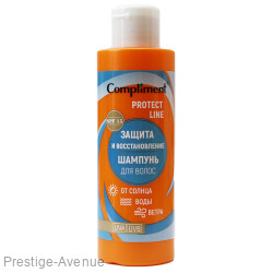Compliment Protect Line Шампунь для волос Защита и восстановление от солнца, воды, ветра, 150 ml