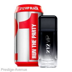 Carolina Herrera 212 VIP Black Run The Party Collector Men edp 100 ml Made In UAE