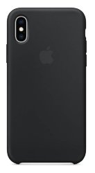 Силиконовый чехол для iPhone XR Чёрный (Black) 1