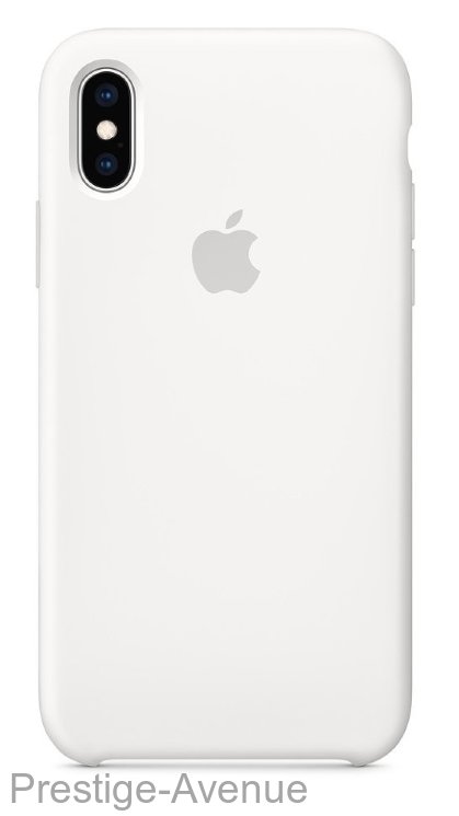 Силиконовый чехол для iPhone XS -Белый (White)