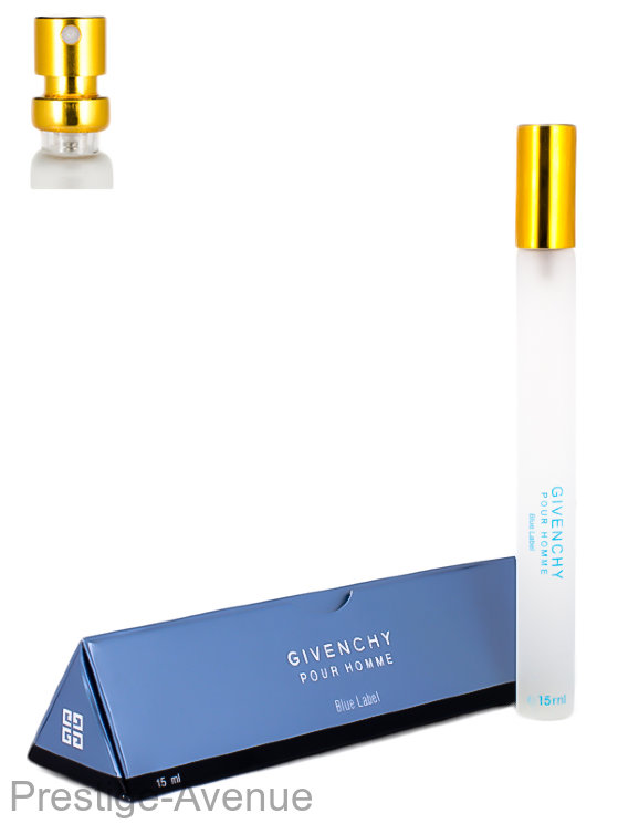 Givenchy - Туалетная вода Pour Homme Blue Label 15 ml.