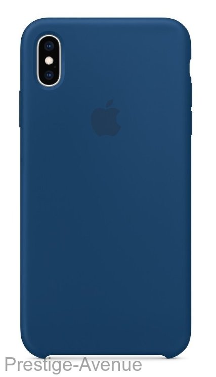 Силиконовый чехол для iPhone XS -Морской горизонт (Blue Horizont)