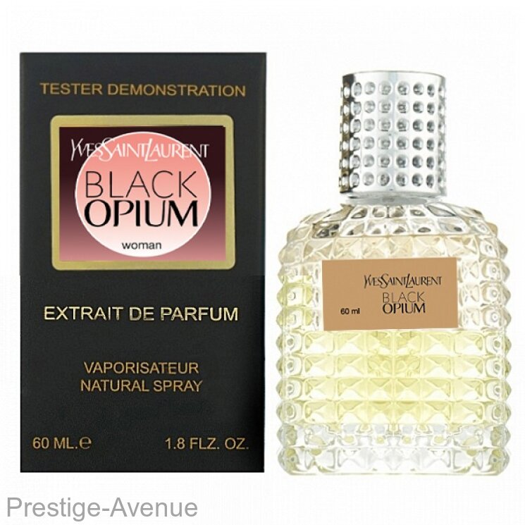 Тестер Yves Saint Laurent Black Opium for women 60 мл NEW