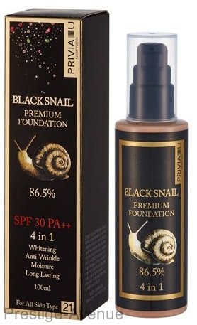 Тональный крем Black Snail Premium Foundation SPF 30 PA++ 4в1 100ml