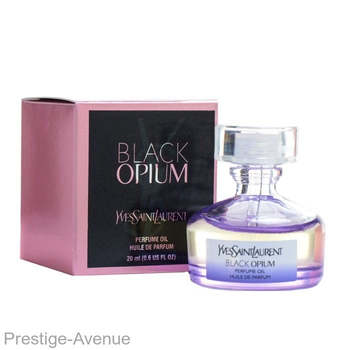 Парфюмированное масло YSL "Black Opium" Perfume Oil 20 ml  Made In UAE