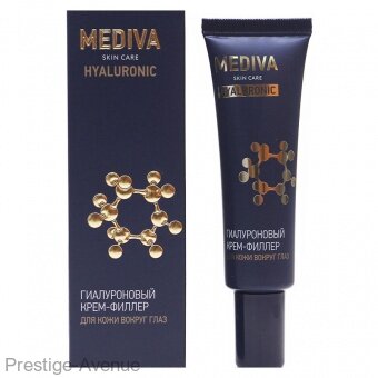 Крем филлер для кожи вокруг глаз Mediva гиалуроновый 30 ml