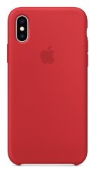 Силиконовый чехол для iPhone XS Max -Красный (Red)