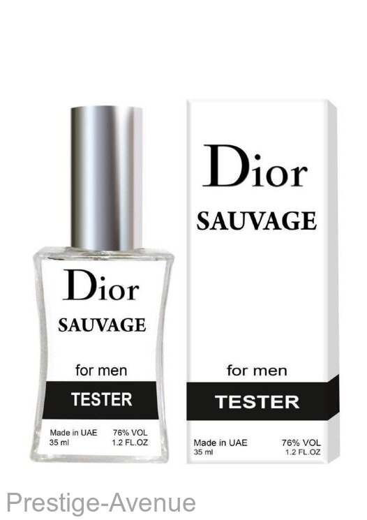 Тестер Christian Dior - Sauvage 35 ml Made in UAE