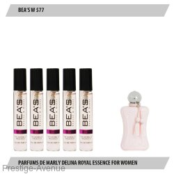 Парфюмерный набор Beas Parfums De Marly Delina Royal Essence Women 5x5мл (W 577)