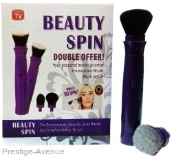 Кисть для макияжа Beauty Spin Double Offer с 2 насадками