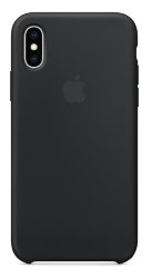 Силиконовый чехол для iPhone XS Max -Чёрный (Black)