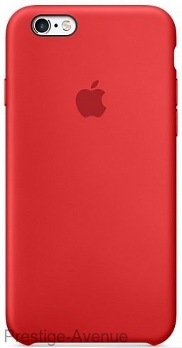 Силиконовый чехол для iPhone 6/6s -Красный (Red)