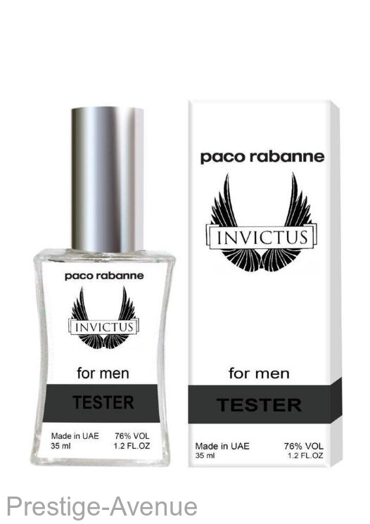 Тестер Paco Rabanne - Invictus for men 35 ml Made in UAE