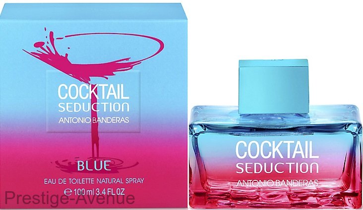 Antonio Banderas - Туалетная вода Cocktail Seduction Blue for Woman 100 ml (w)