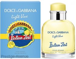 Dolce & Gabbana - Туалетная вода Light Blue Italian Zest Pour Homme 125 мл
