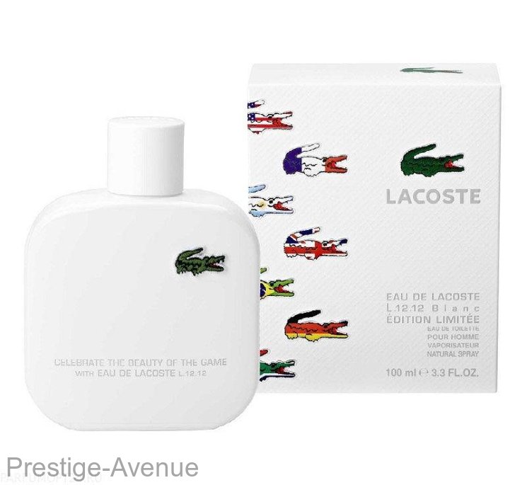 Lacoste-Туалетная вода "Eau de Lacoste L.12.12 Blanc Limited Edition" for men 100ml