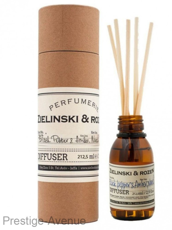 Диффузор для ароматерапии Зeлинcки и Рoзeн Black Pepper & Amber, Neroli unisex 212 мл