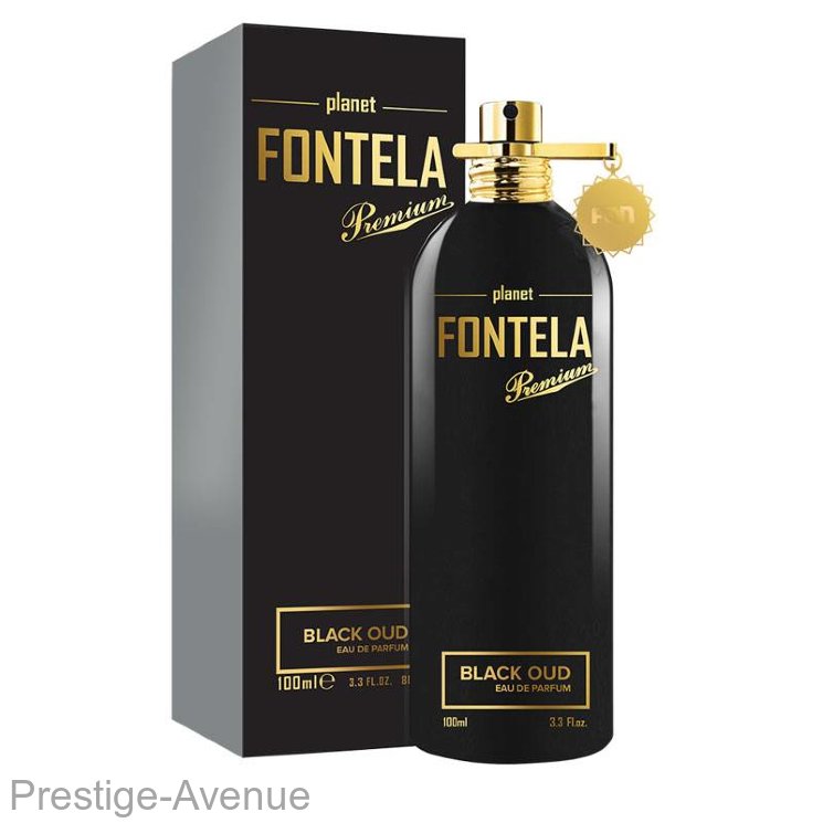 Fontela - Парфюмированная вода Black Oud унисекс 100 ml