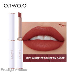 Помада O.TWO.O Velvet Matte Lipstick (SC016) White Peach Bean Paste